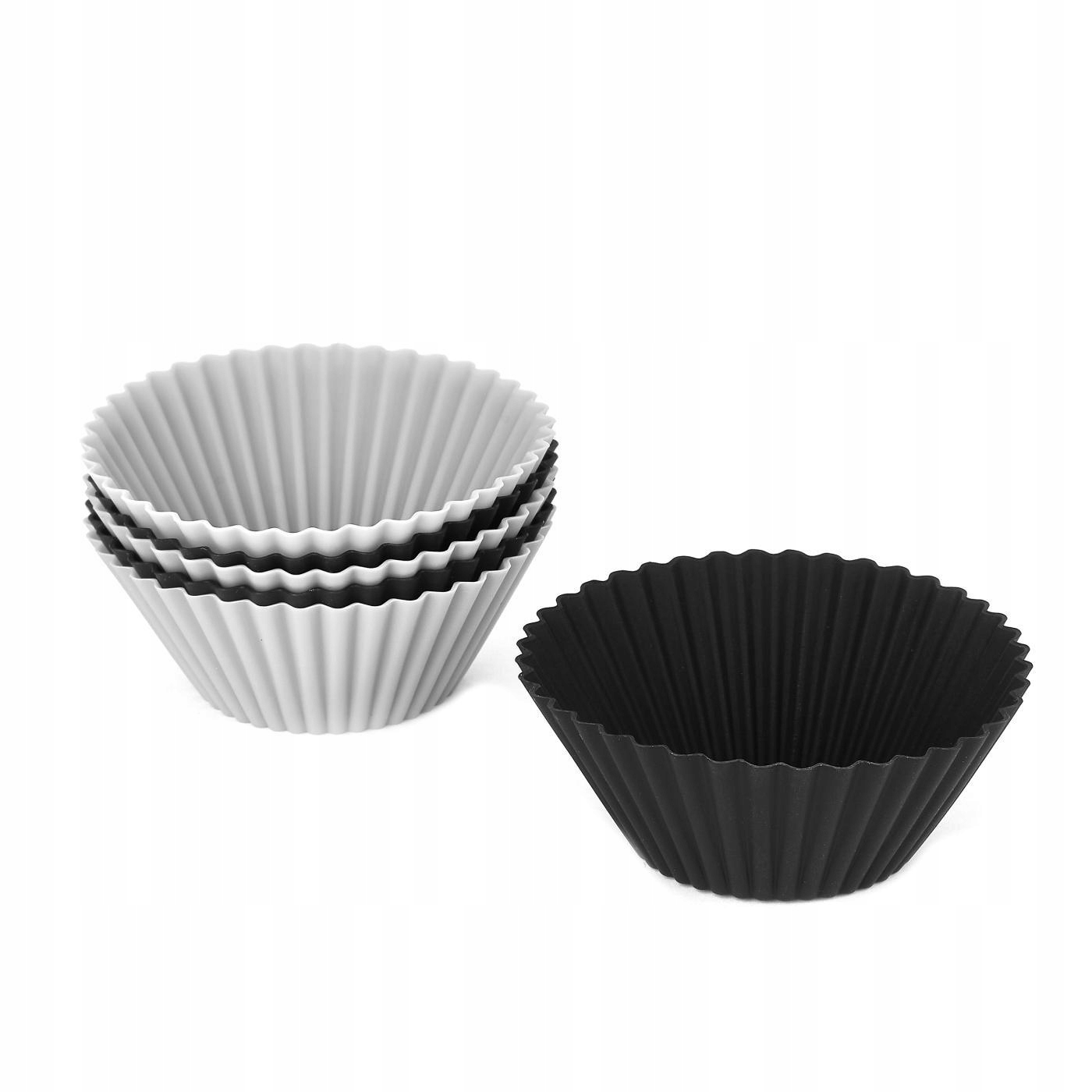 

Silico 6 Foremek Do Muffinek 7X4 CM Szare Czarne