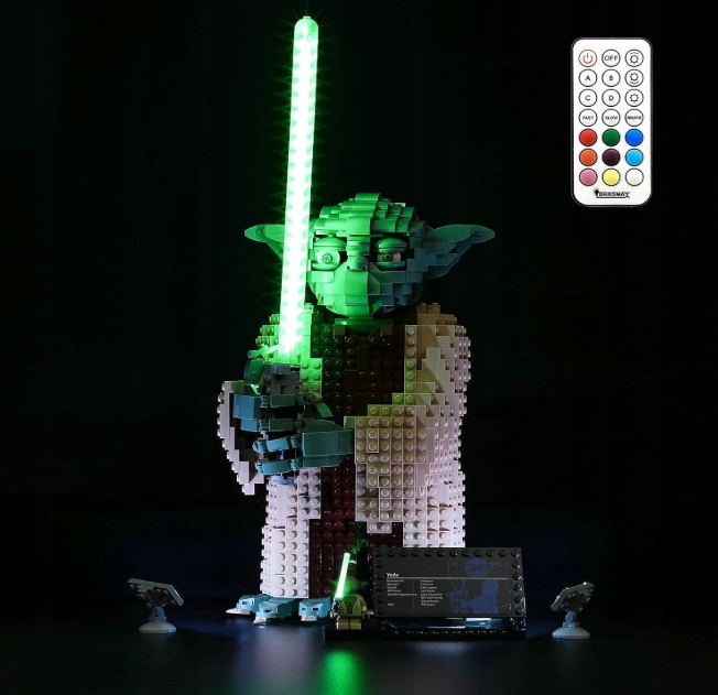 Briksmax Sada Led osvětlení pro Lego Star Wars Yoda 75255