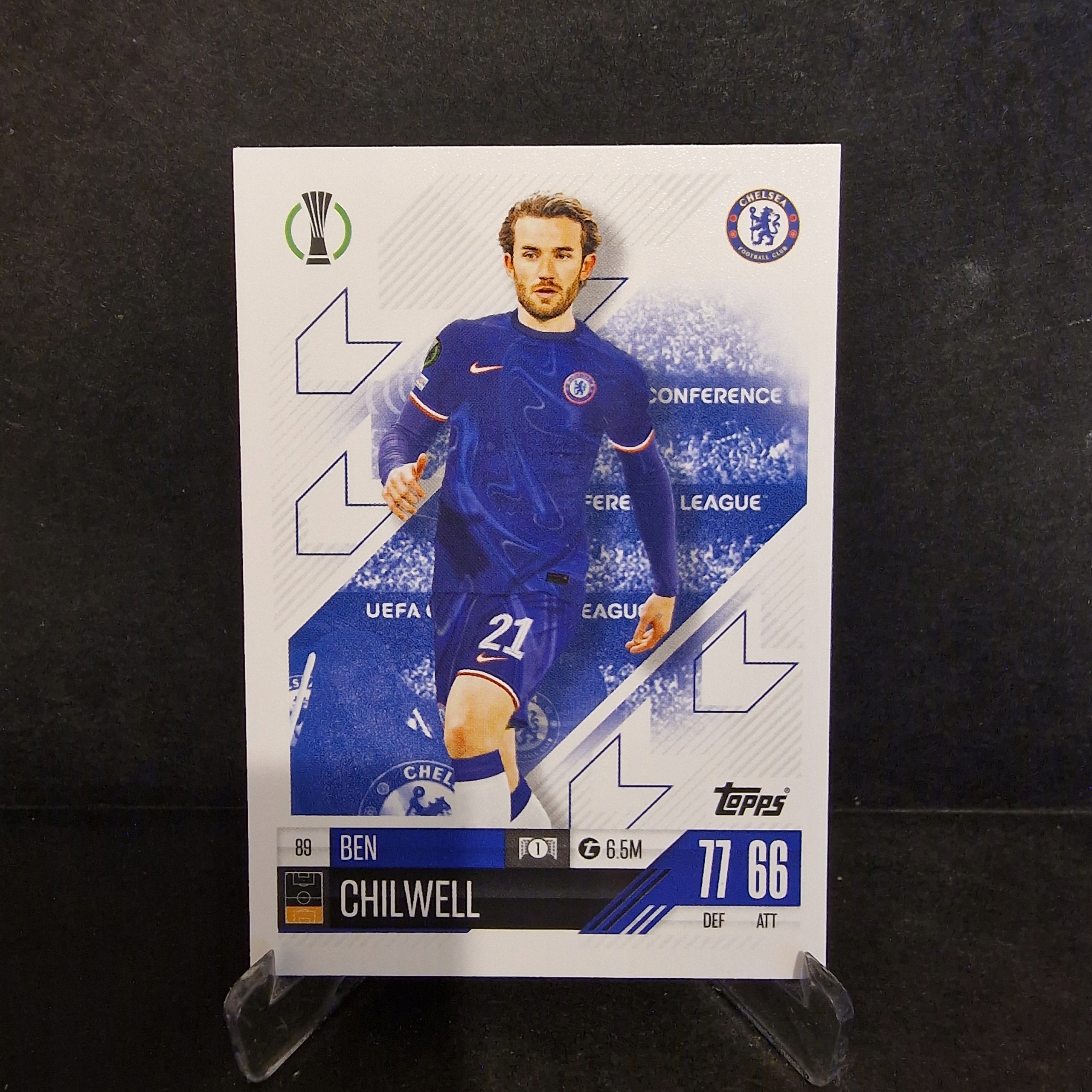 2024-25 Topps Match Attax Ben Chilwell 89 Chelsea /M18