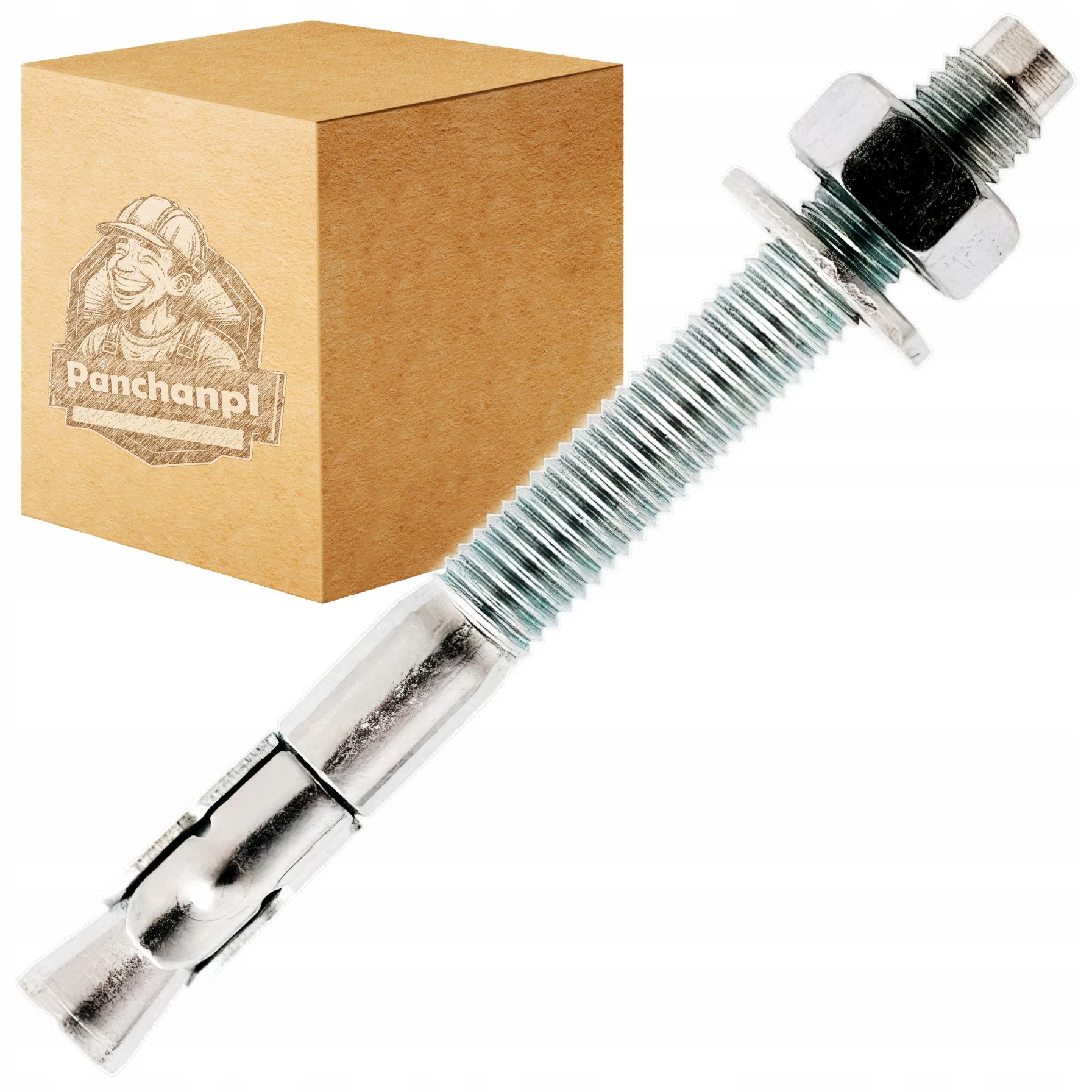 Kotva M8X80 20 Ks ocelová do betonu expresní kroužková nerezová a4