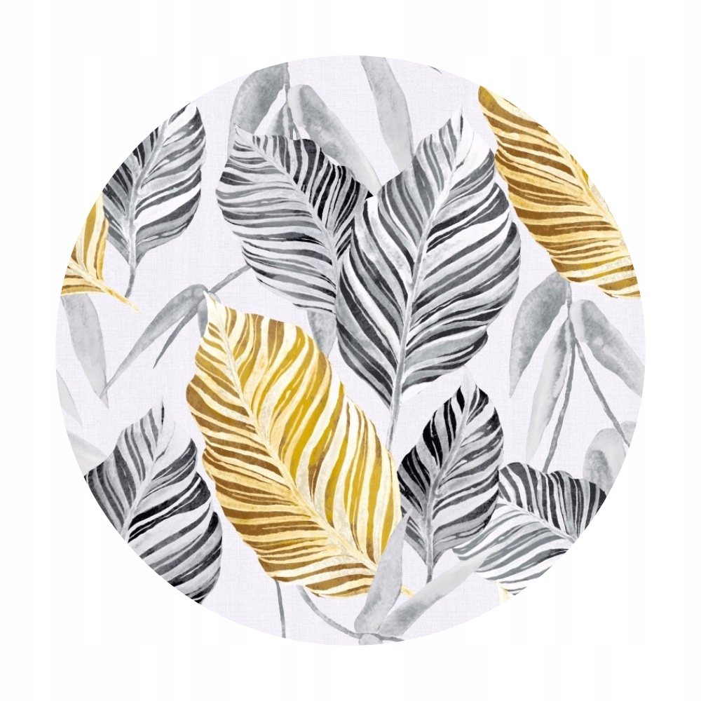 

Tkanina Story Materiał Zasłona Na Metry Liście