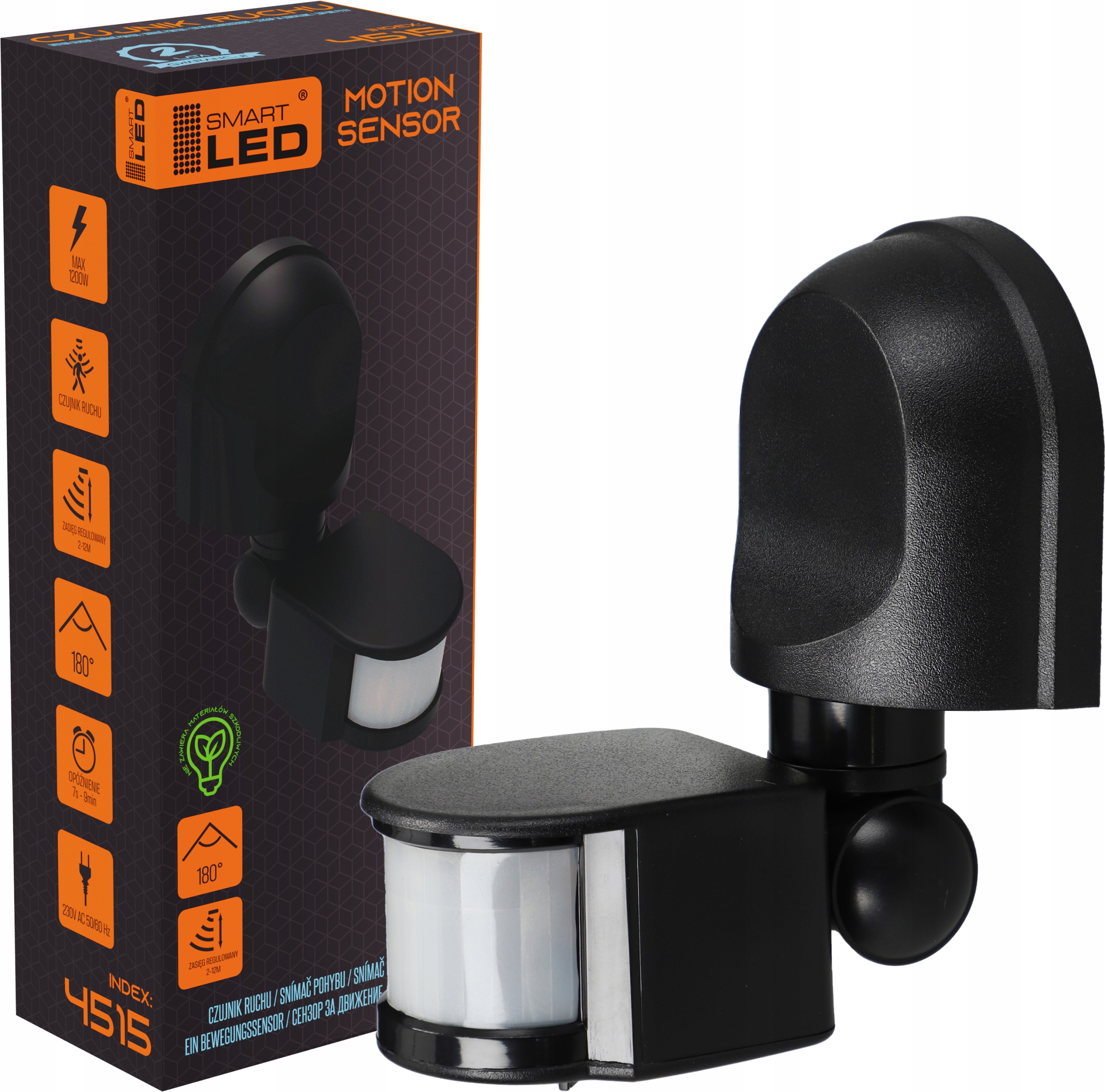

Czujnik ruchu zmierzchu na ściane Pir Led sensor
