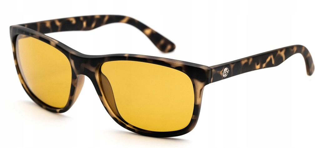 Okulary Korda Sunglasses Classics Matt Tortoise / Yellow Lens