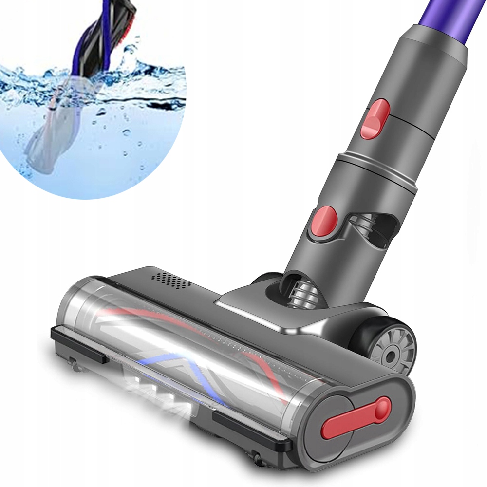 Kartáč Turbo Měkký Led Koncovka vysavače pro Dyson V7 V8 V10 V11 V15