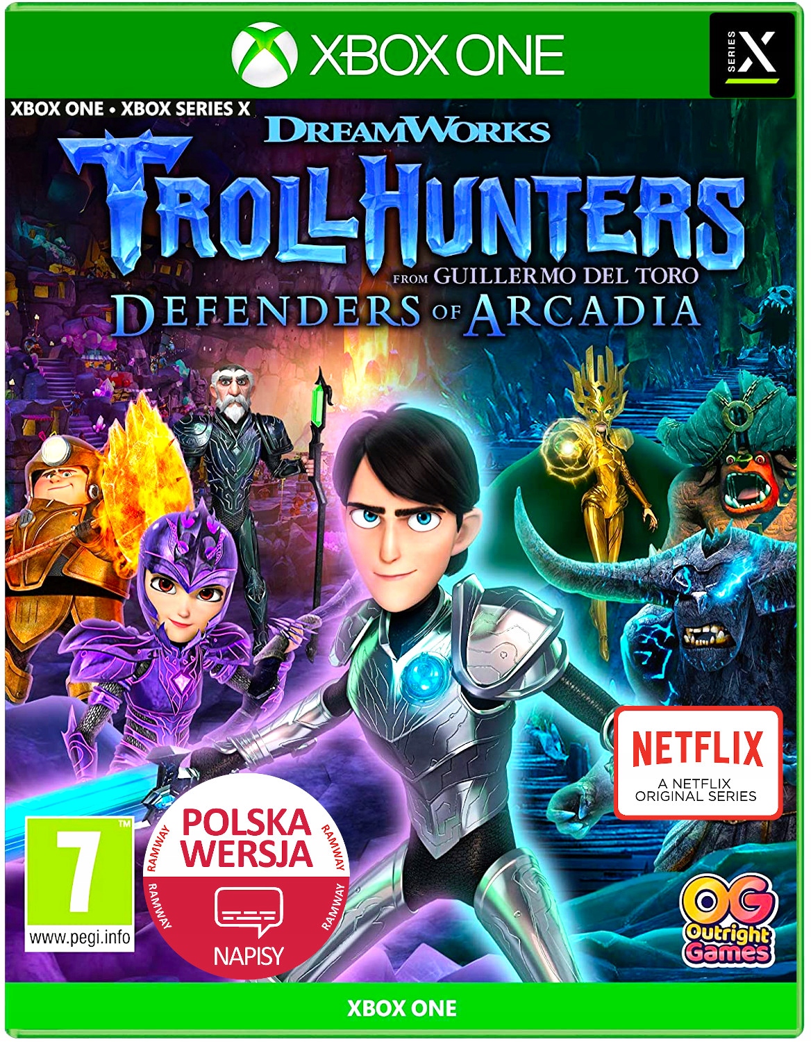Łowcy trolli XOne PL TrollHunters Arkadia NETFLIX