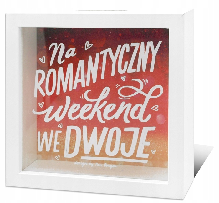 

Skarbonka Na Weekend We Dwoje Dla Pary Małżeństwa