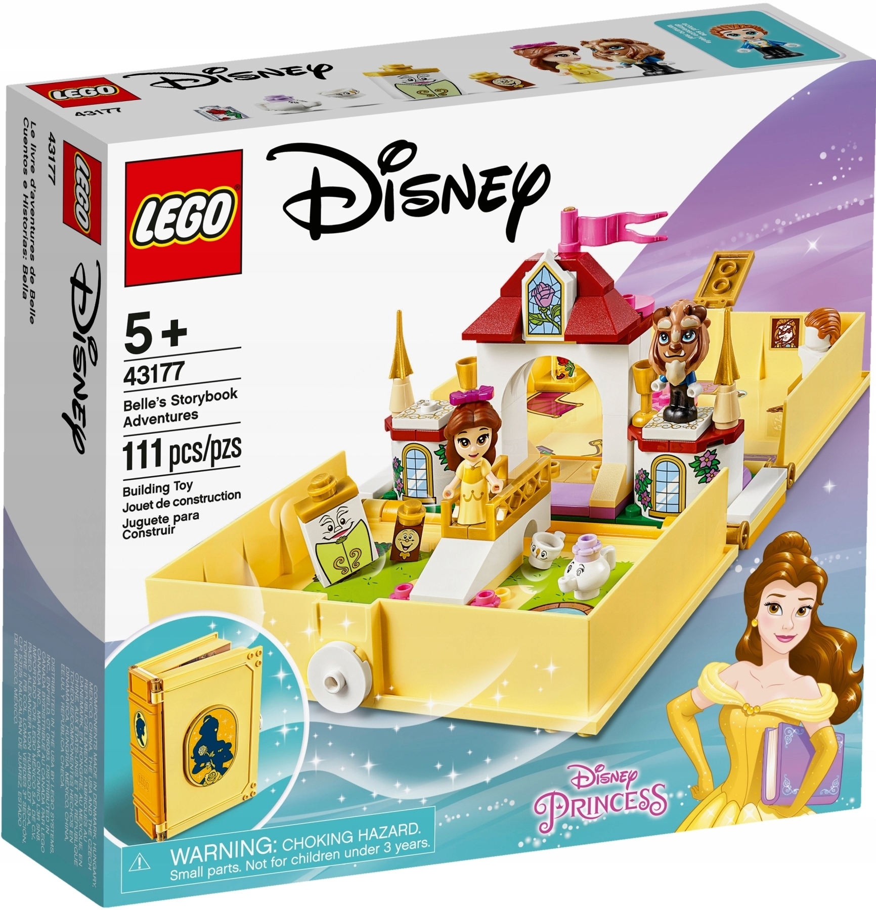 

Lego Disney 43177 Książka z Przygodami Belli