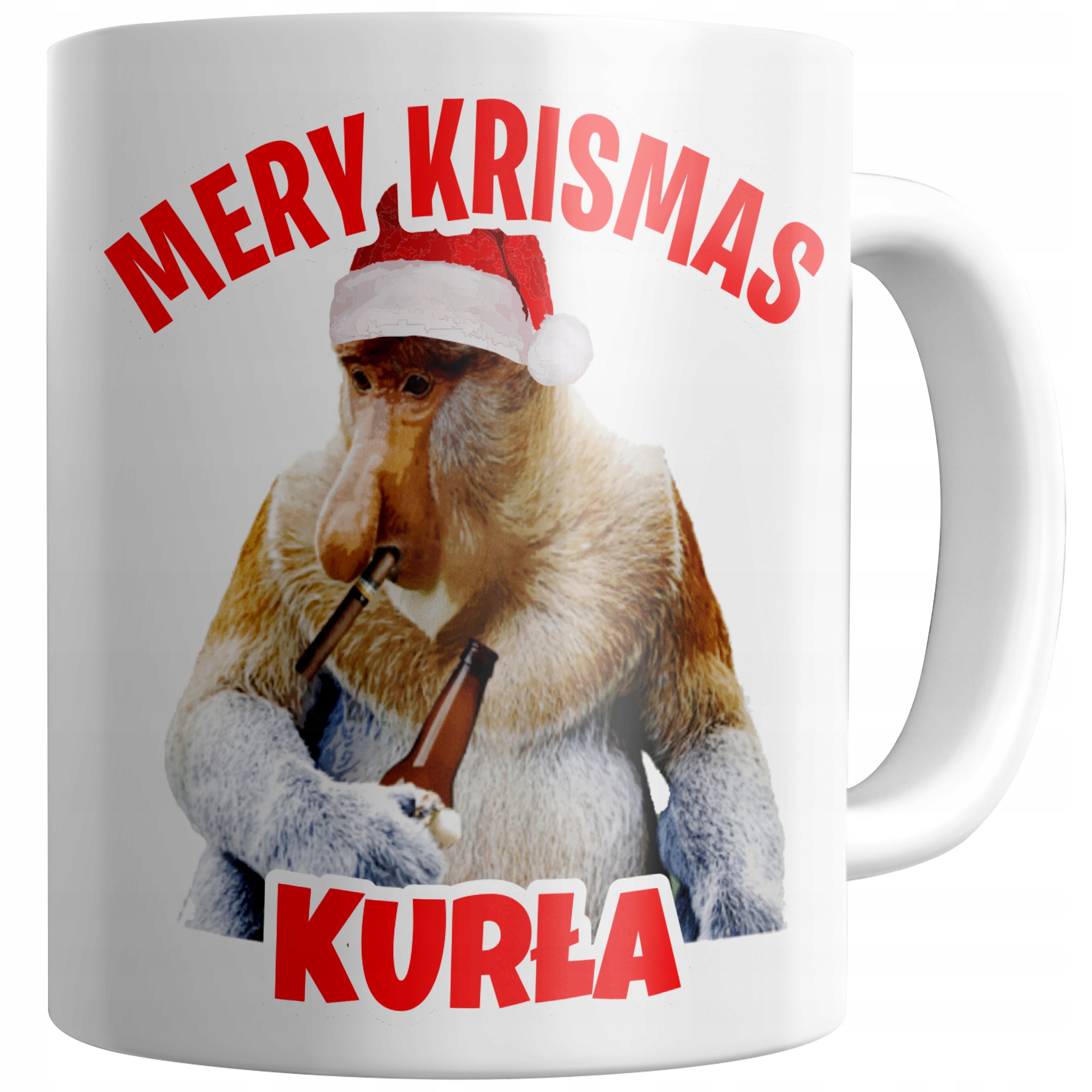

Kubek Świąteczny Mery Krismas Nosacz