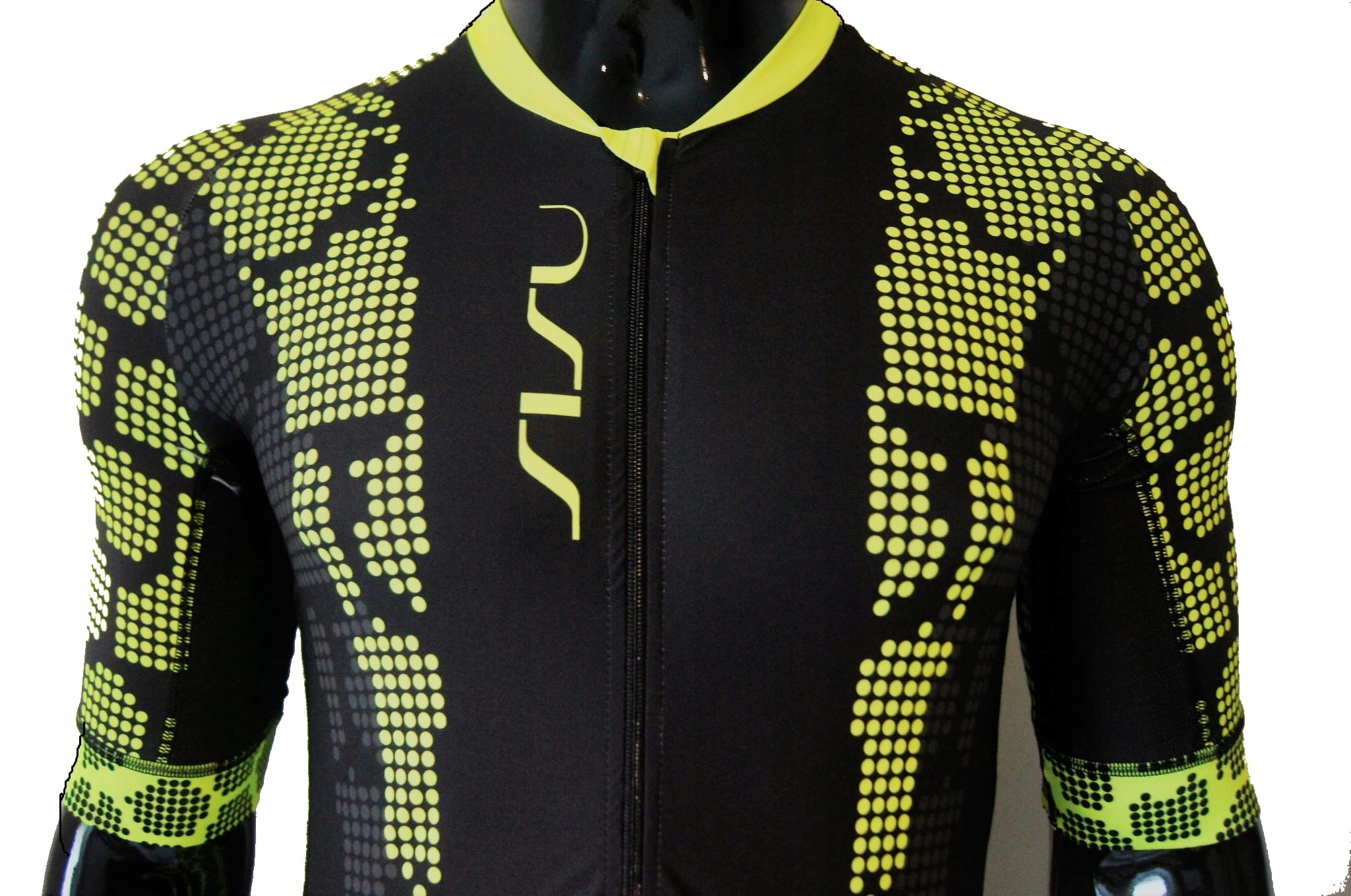 SISU strój startowy triathlon Fluo Power z rękawem XXL