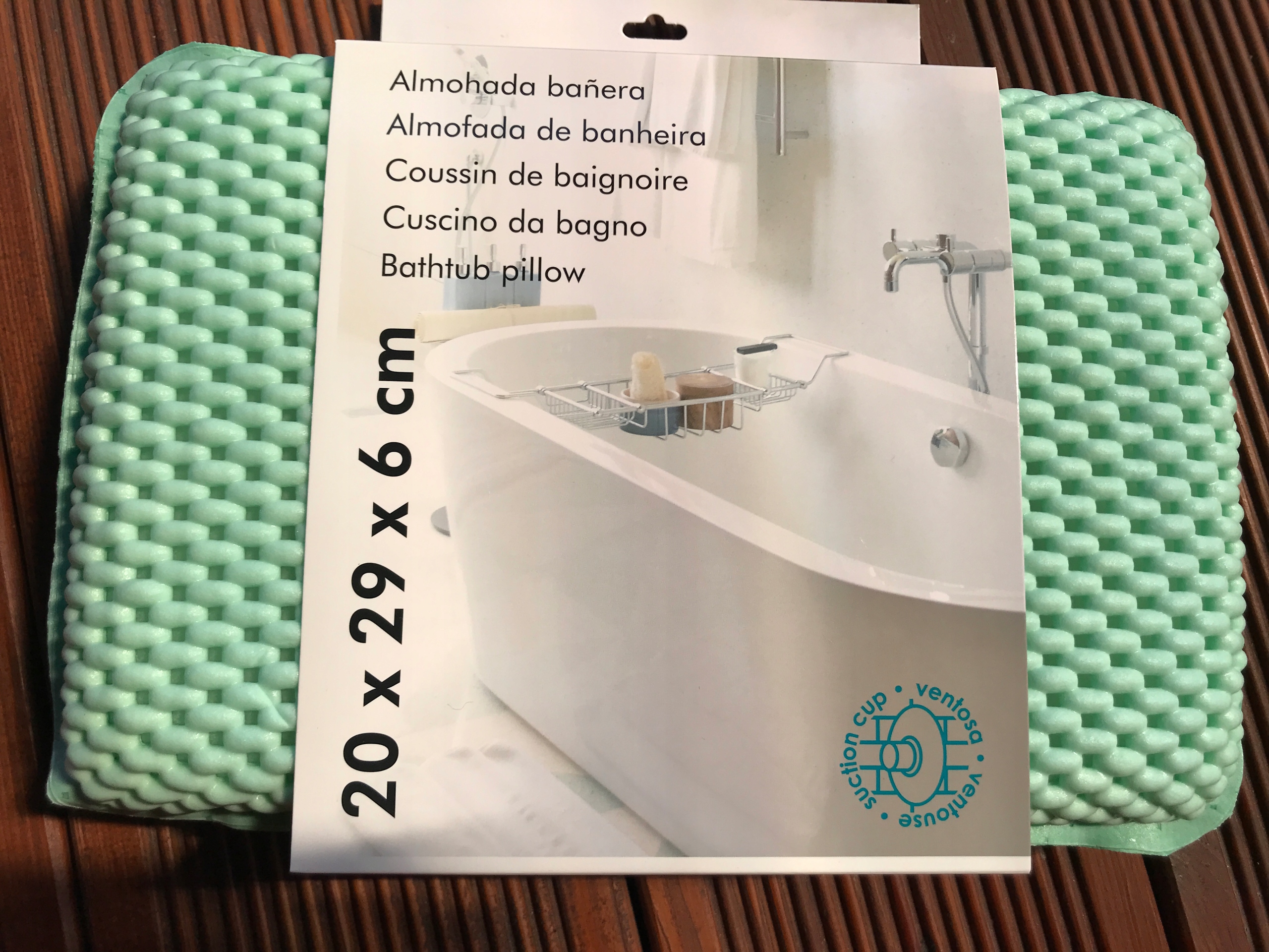 PODUSZKA DO KĄPIELI KĄPIELOWA ZAGŁÓWEK WANNY SPA odprężająca NA PRZYSSAWKI Marka inna