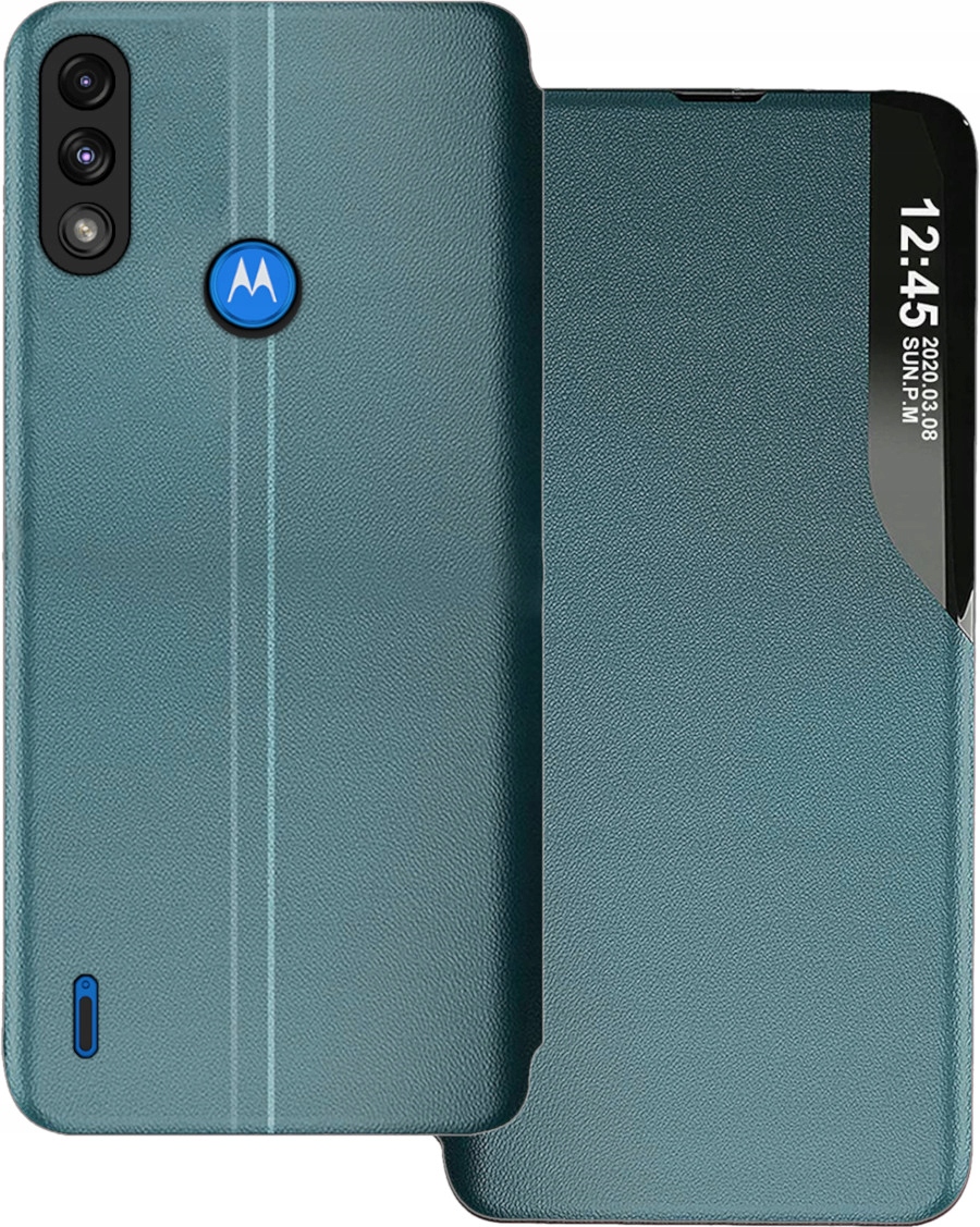 

Etui do Motorola E7 E7i Power Smart Window Case