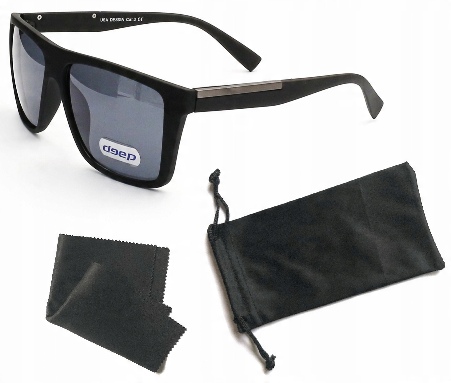 

Okulary Przeciwsłoneczne Męskie Uv 400 Etui
