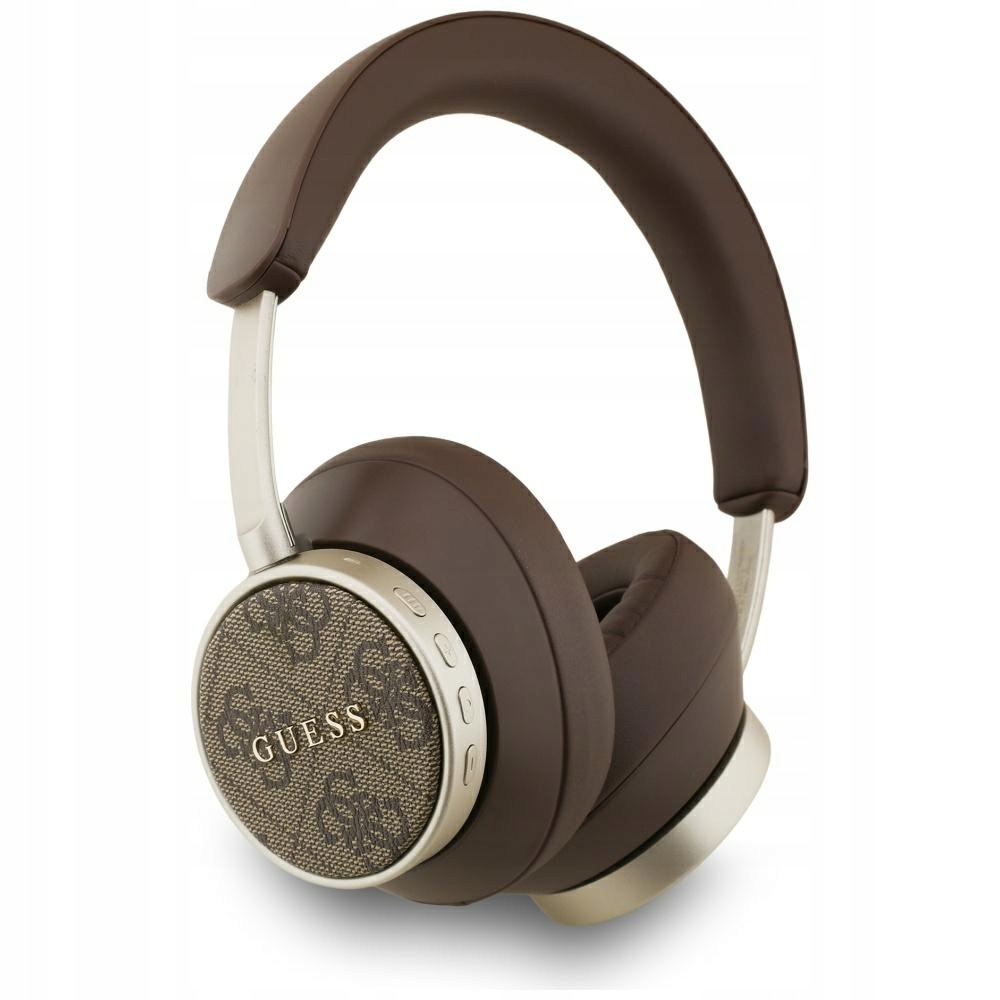 Sluchátka do uší Guess Bluetooth Enc 4GClassic Logo hnědá