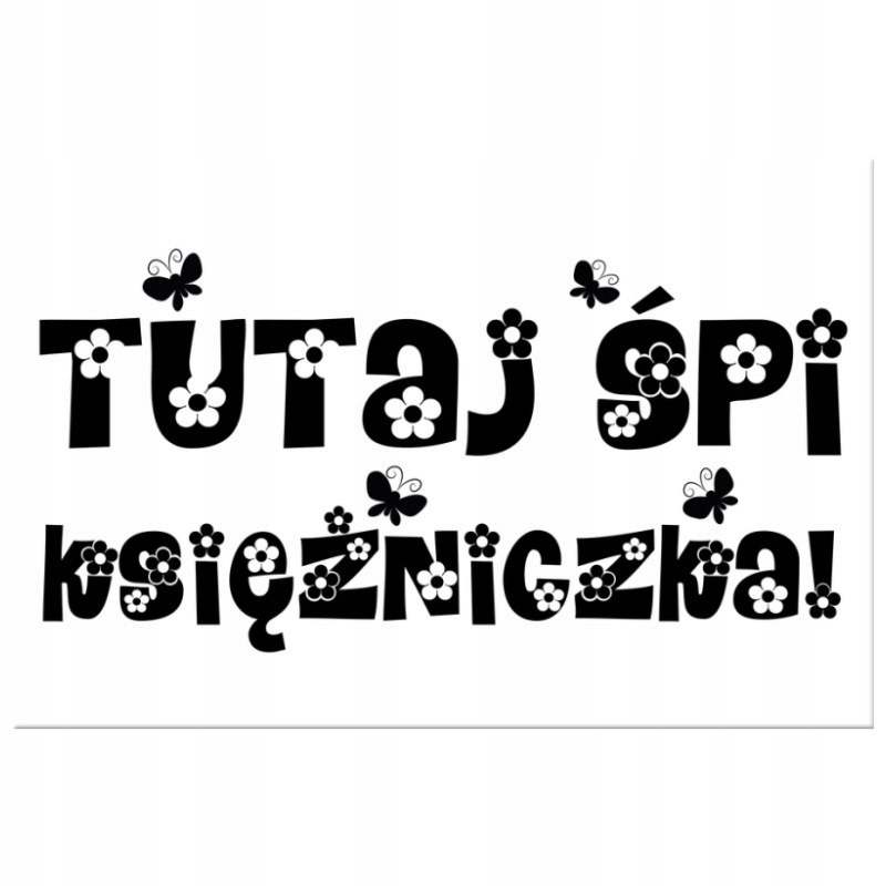

Napis Cytat Na Płótnie 60x40 Tutaj śpi księżniczka