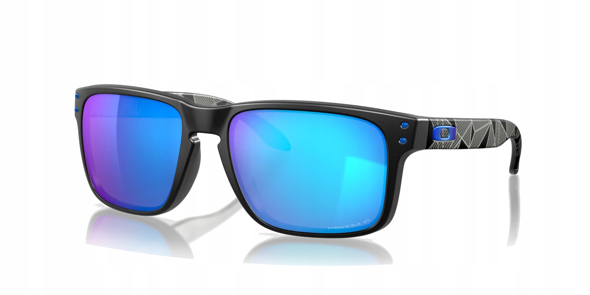 Brýle Oakley Holbrook Matte Black Prizmatic Prizm Sapphire Polarizované