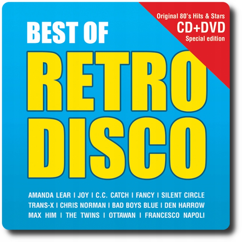 Best Of Retro Disco CD DVD