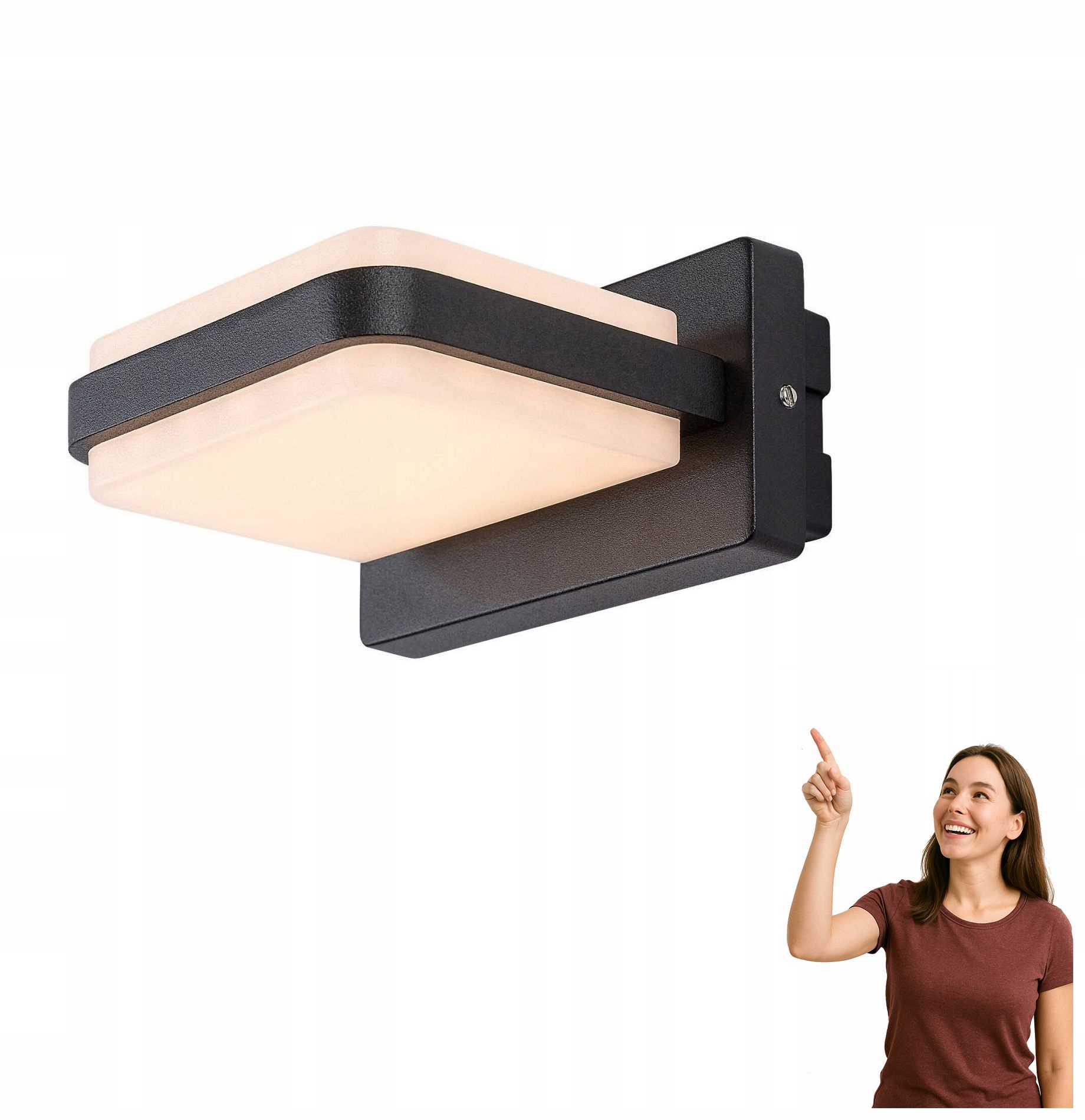 Venkovní Led nástěnné svítidlo 12W Gendt 77061 Rabalux