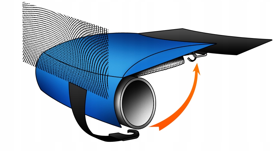 SIATKA DO TRAMPOLINY 6FT 180/183 na 6 SŁUPKÓW Wiek dziecka 3 m +