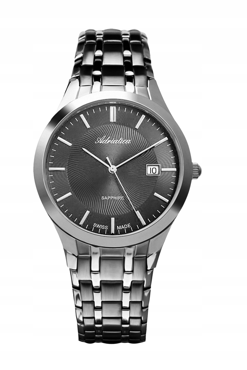 Nové Originální Pánské Hodinky Adriatica A1236.S116Q na náramku