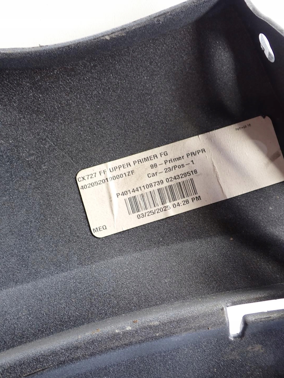 bumper front front FORD MUSTANG MACH E 2021