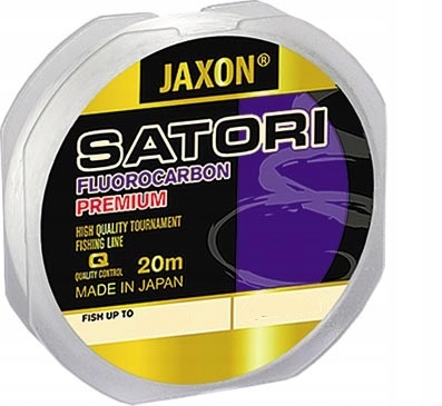 Żyłka Jaxon Satori Fluorocarbon Premium 0,14mm 20m Na Ryby Bezbarwna Mocna