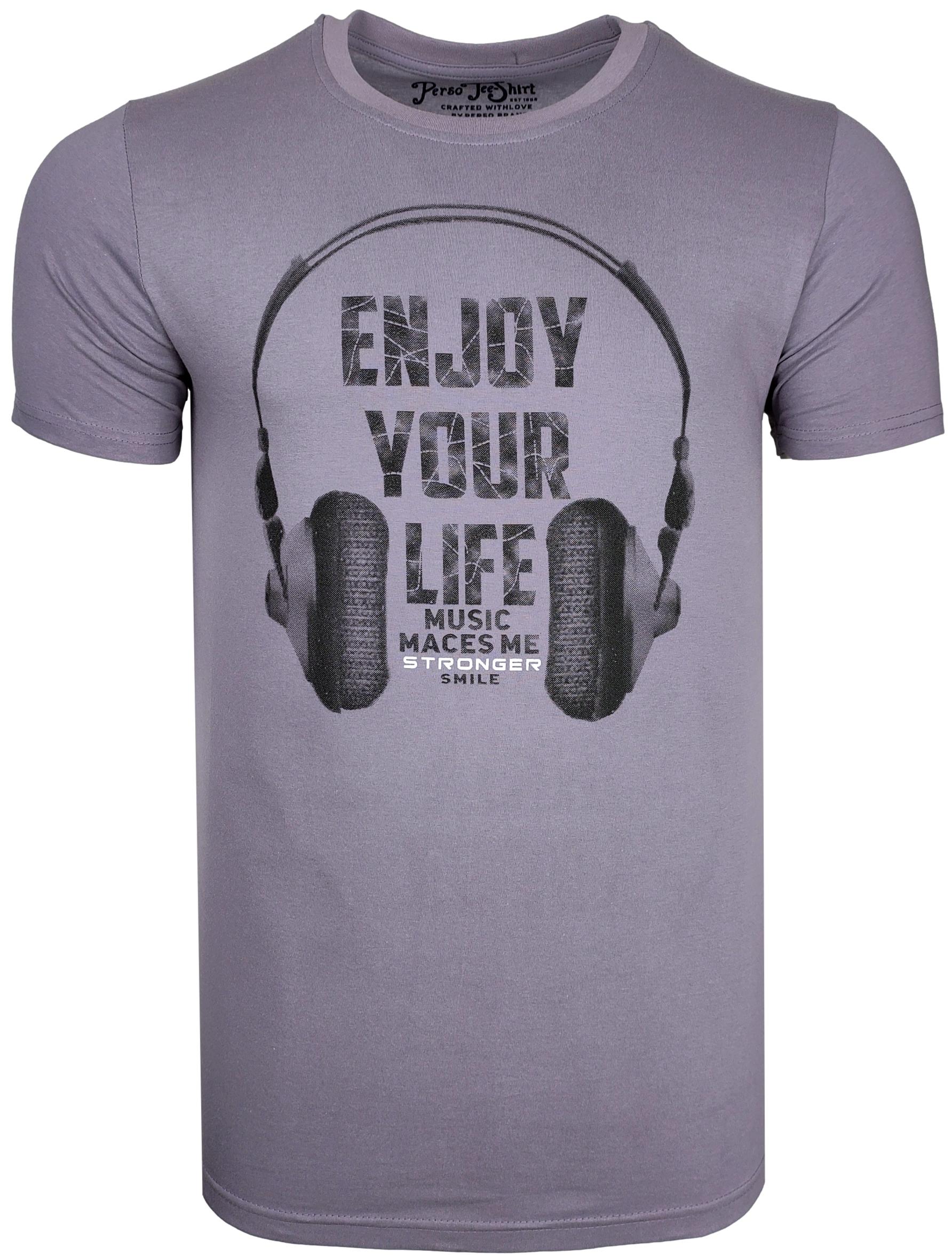 

Koszulka Męska T-shirt Słuchawki T1153 r. L