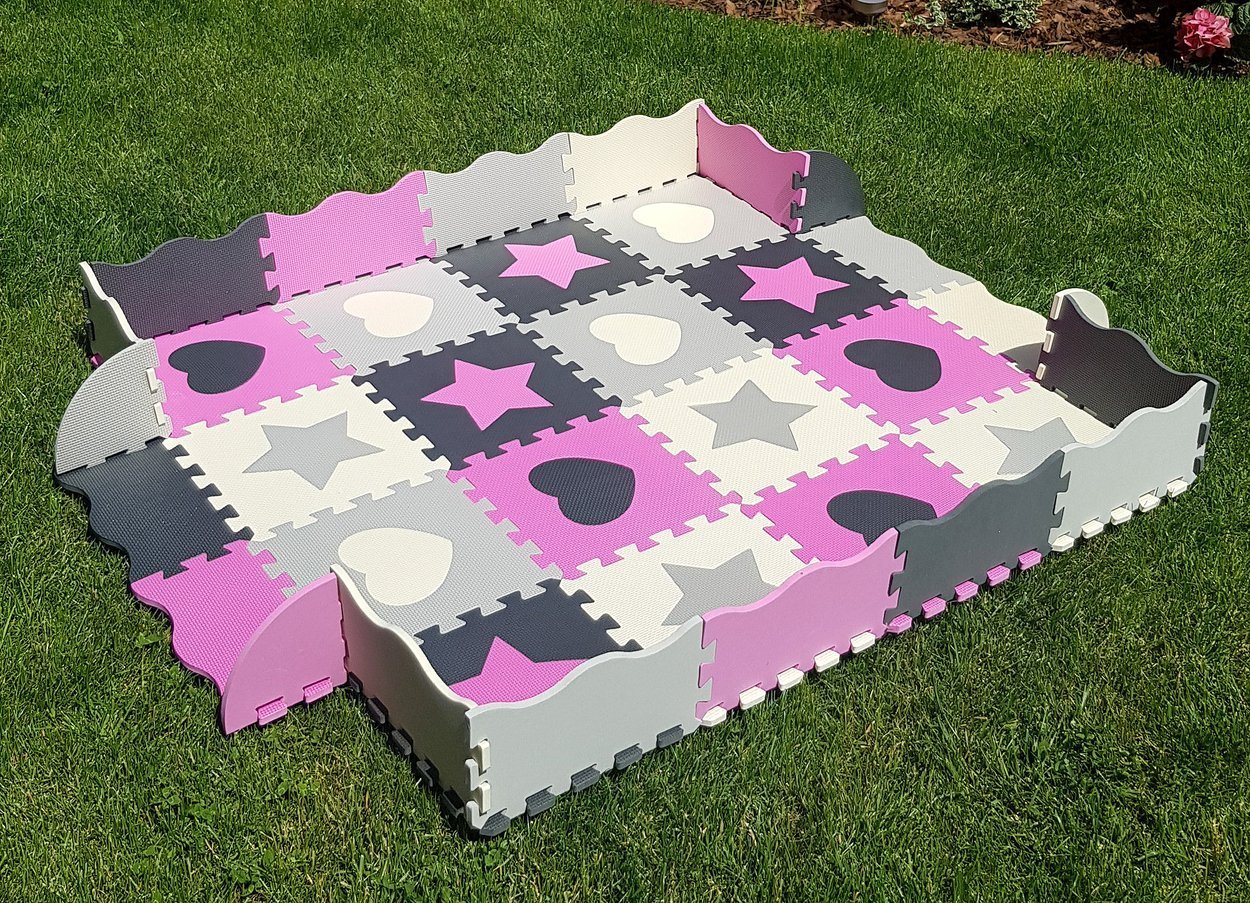 DUŻA MATA PIANKOWA 52 PUZZLE GRUBA XXL BEZPIECZNA Kod producenta DM01