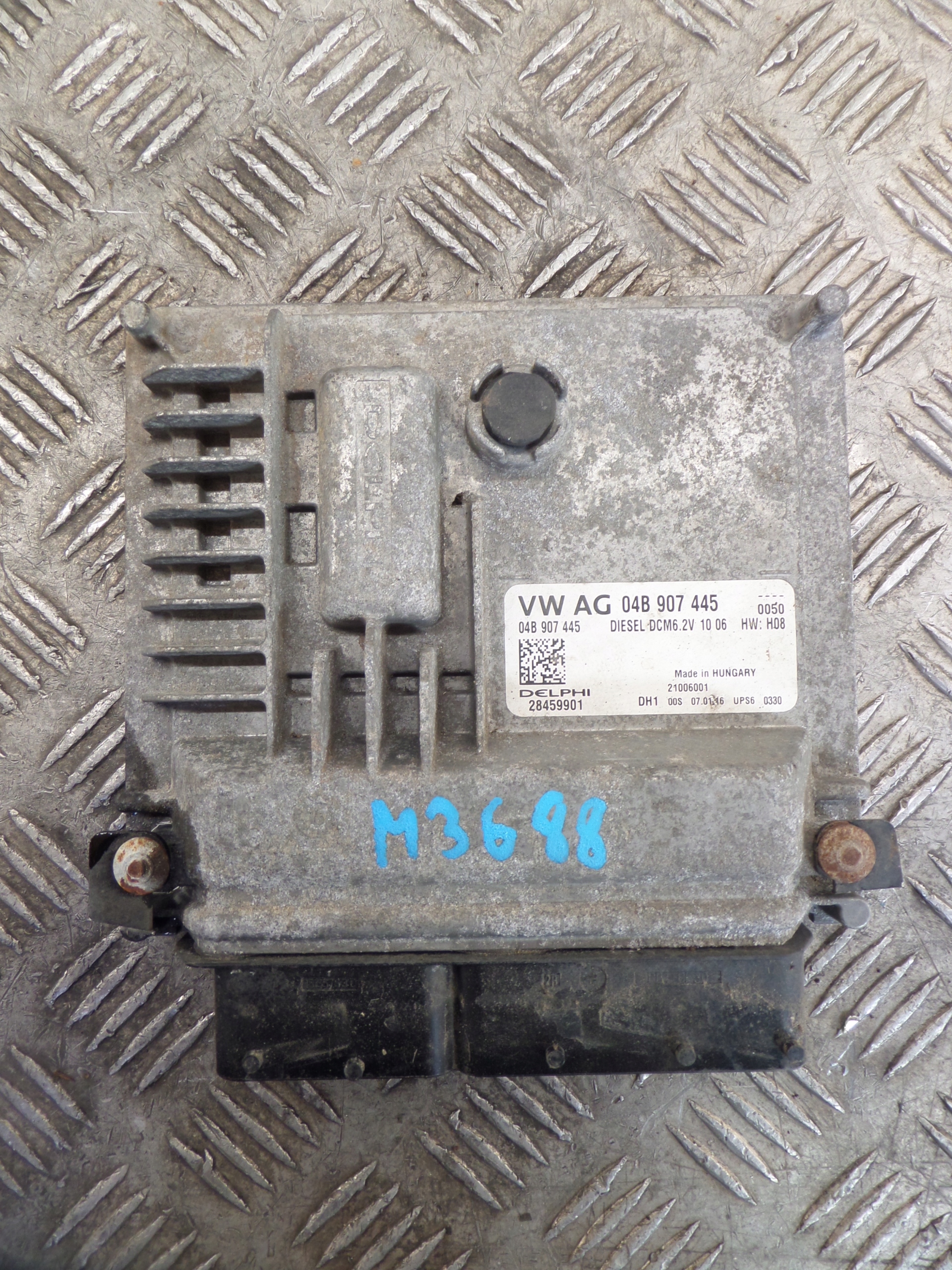 VW SEAT SKODA ECU 04B907445 28459901 Originale KOMP