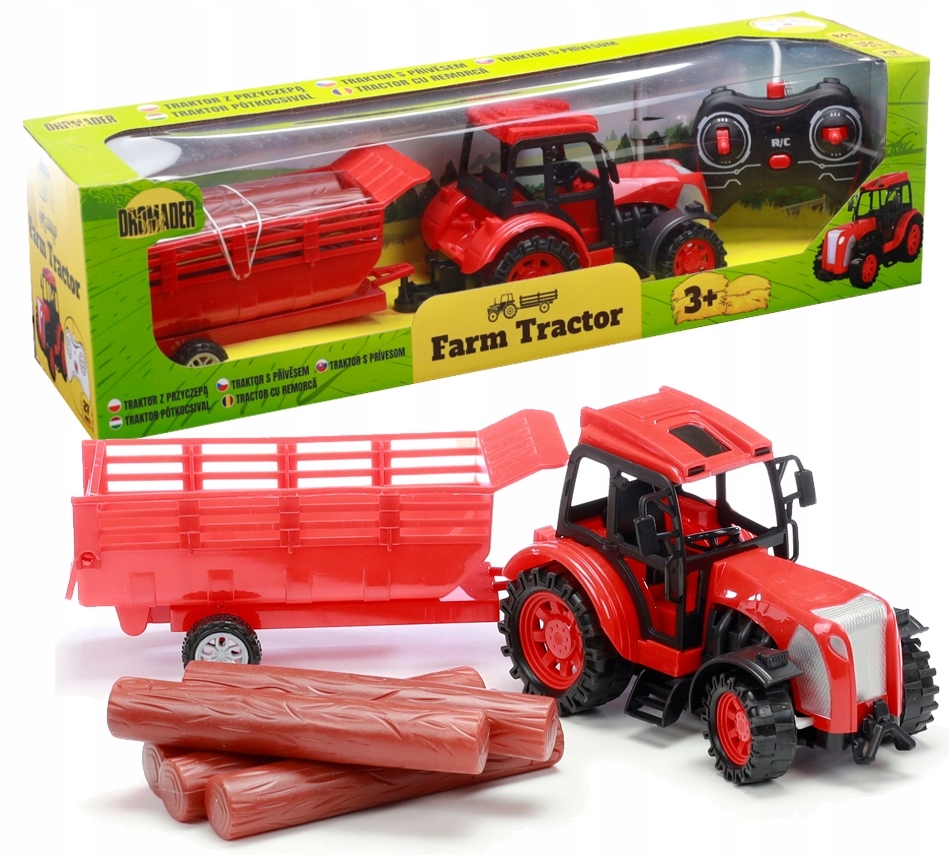 

Zdalnie Sterowany Traktor Z Przyczepą Farma Pilot
