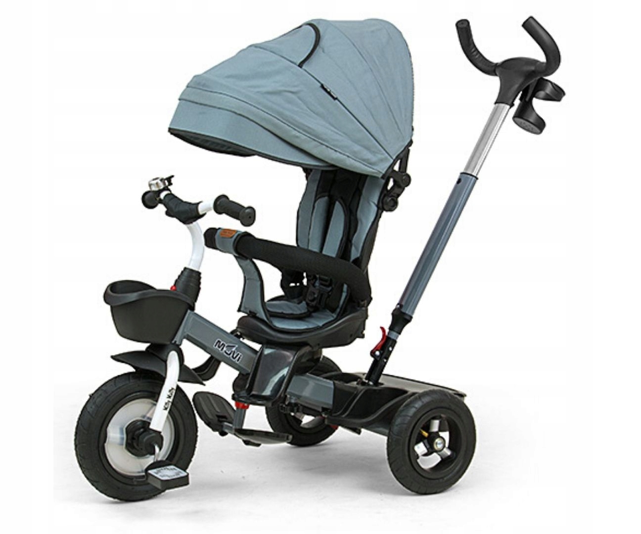 Milly Mally 2490 Rowerek trójkołowy Movi grey 5w1