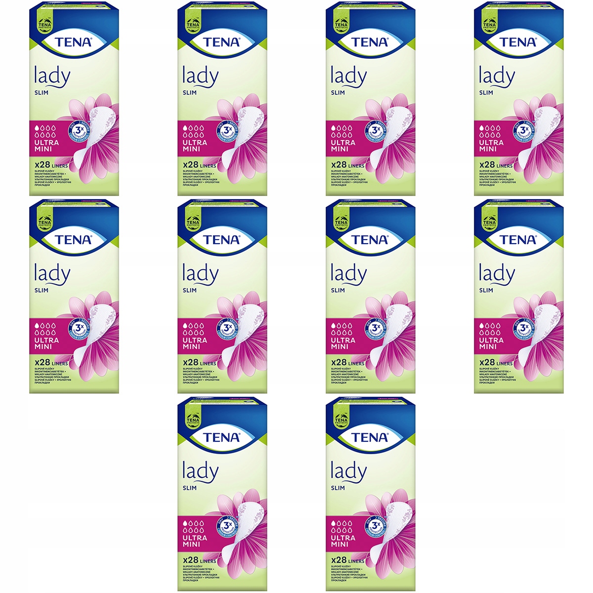 

Tena Lady Slim Ultra Mini -10 paczek po 28 sztuk