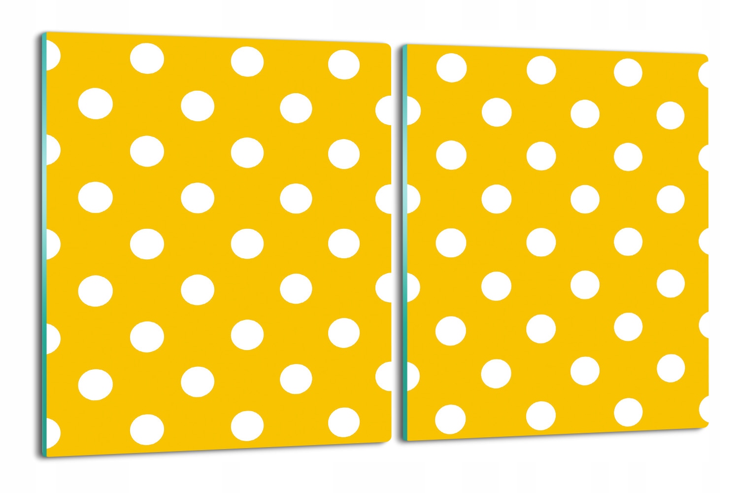 2x 40x52 splashback ze skla Puntíky kuličky vzor