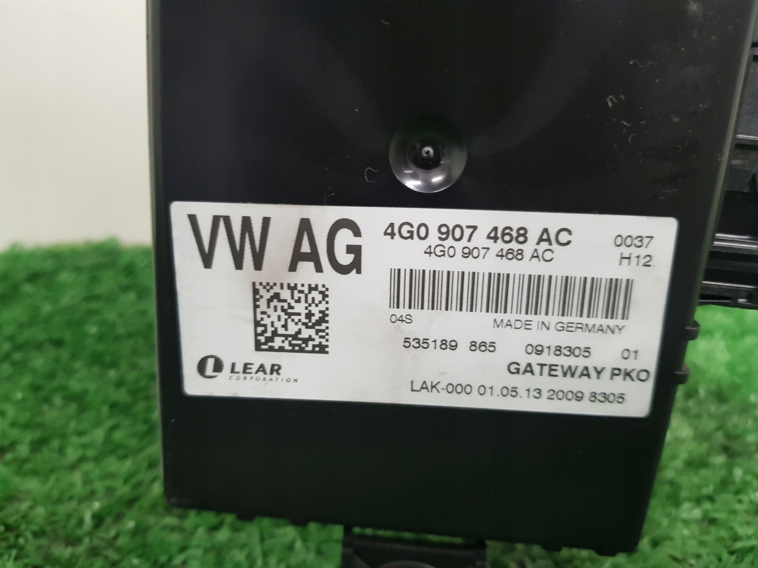 control unit module GATEWAY AUDI A6-C7 4G0907468AC