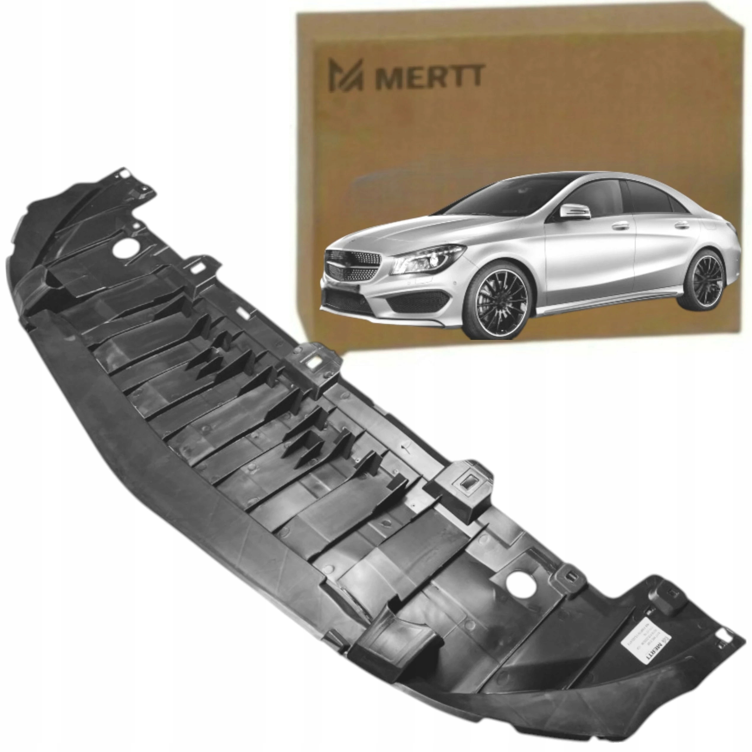 Mercedes Cla C117 W117 17-19 po faceliftu Kryt pod nárazník podlaha deska