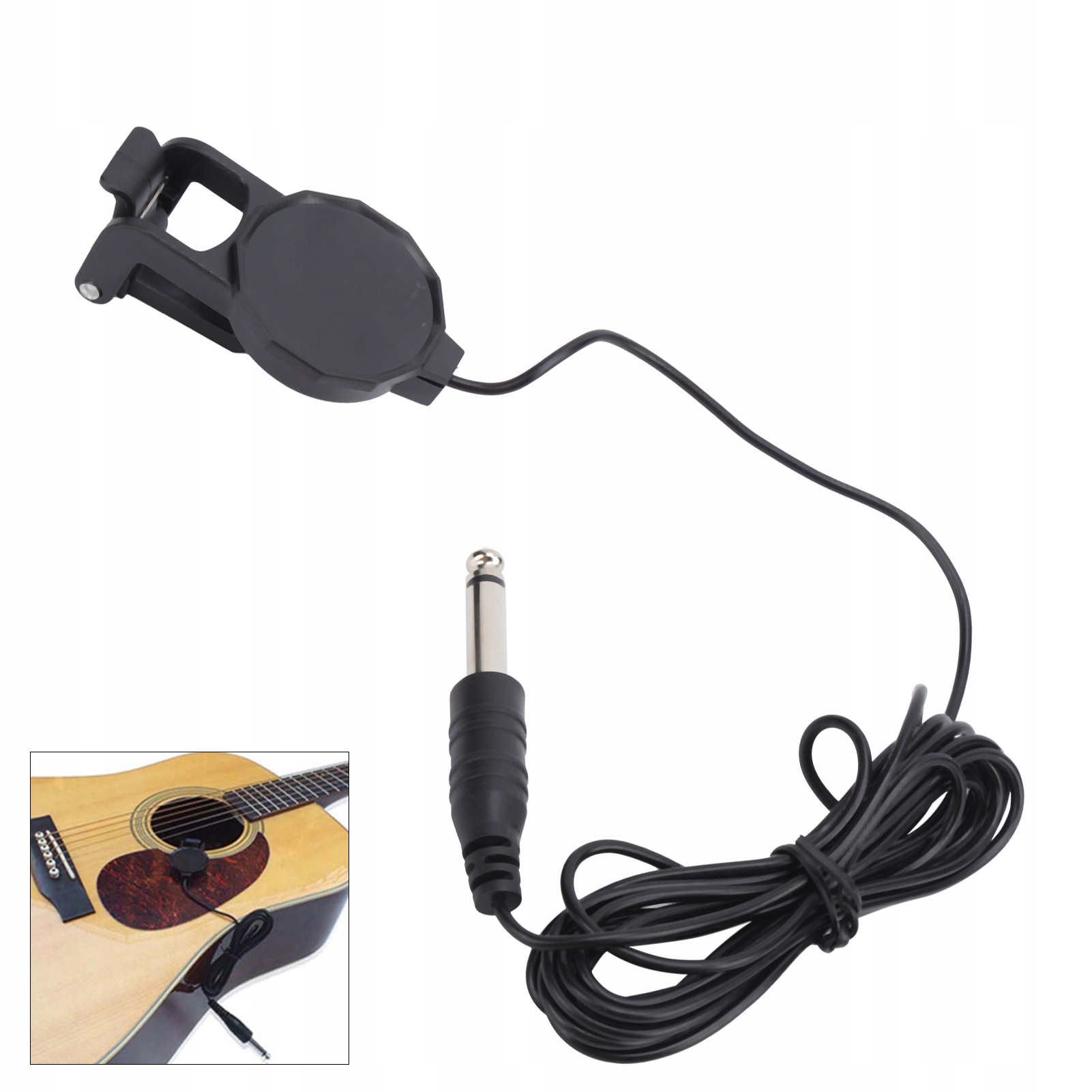 ClipOn Pickup mikrofon Piezo skrzypce gitara Marka bez marki