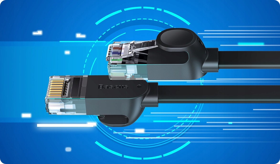 BASEUS KABEL SIECIOWY RJ45 - RJ45 LAN PRZEWÓD INTERNETOWY ETHERNET CAT6 10m EAN (GTIN) 6932172611323