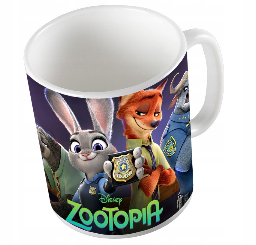 

Kubek Zootopia Zwierzogród kartonik