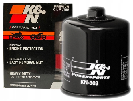 Filtr Oleju K&n Filters, KN-303, Kawasaki Z1000SX, 11-19r.
