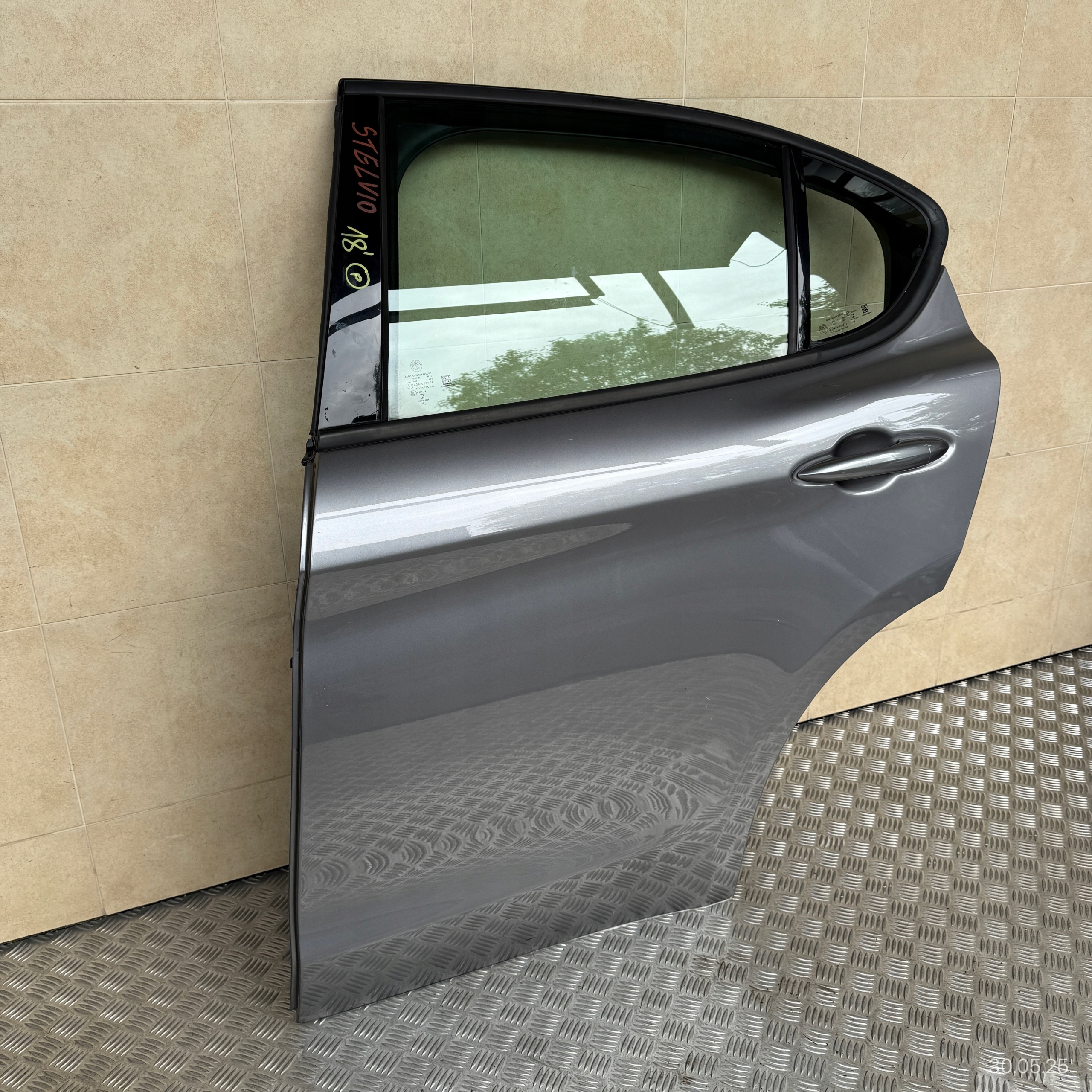 door complete rear. left ALFA ROMEO STELVIO 2018 ROK