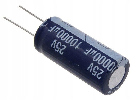 

Kondensator 10000uF /25V 105C 18x42mm 1372
