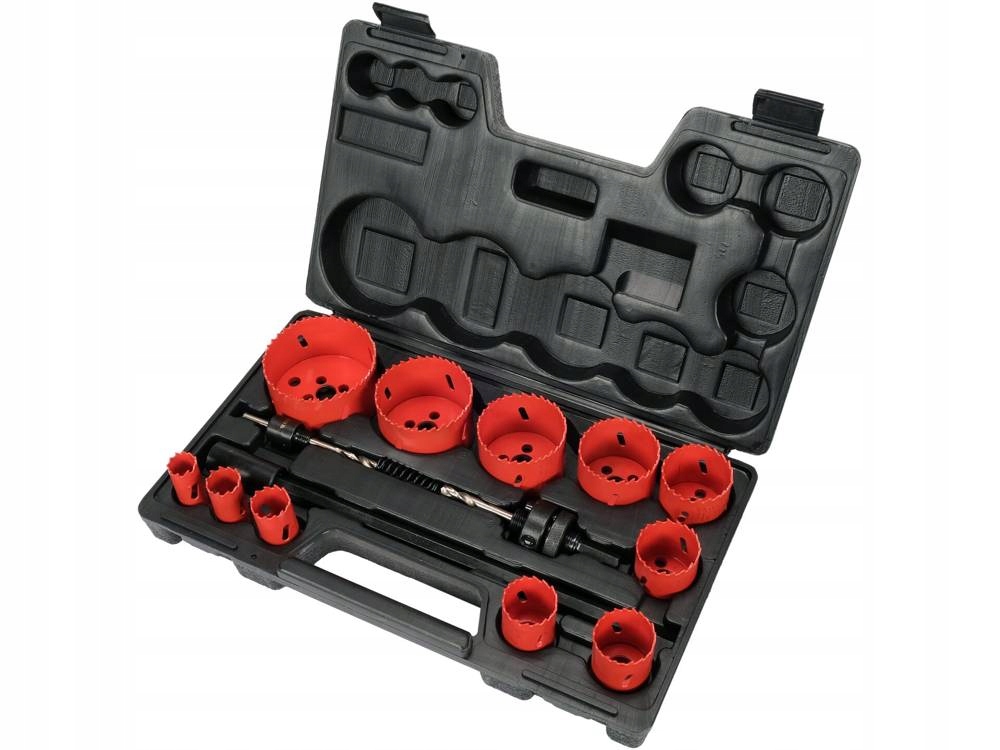 Otwornice Bimetalowe Do Drewna Metalu 19-76 mm Yato YT-3381 15 el