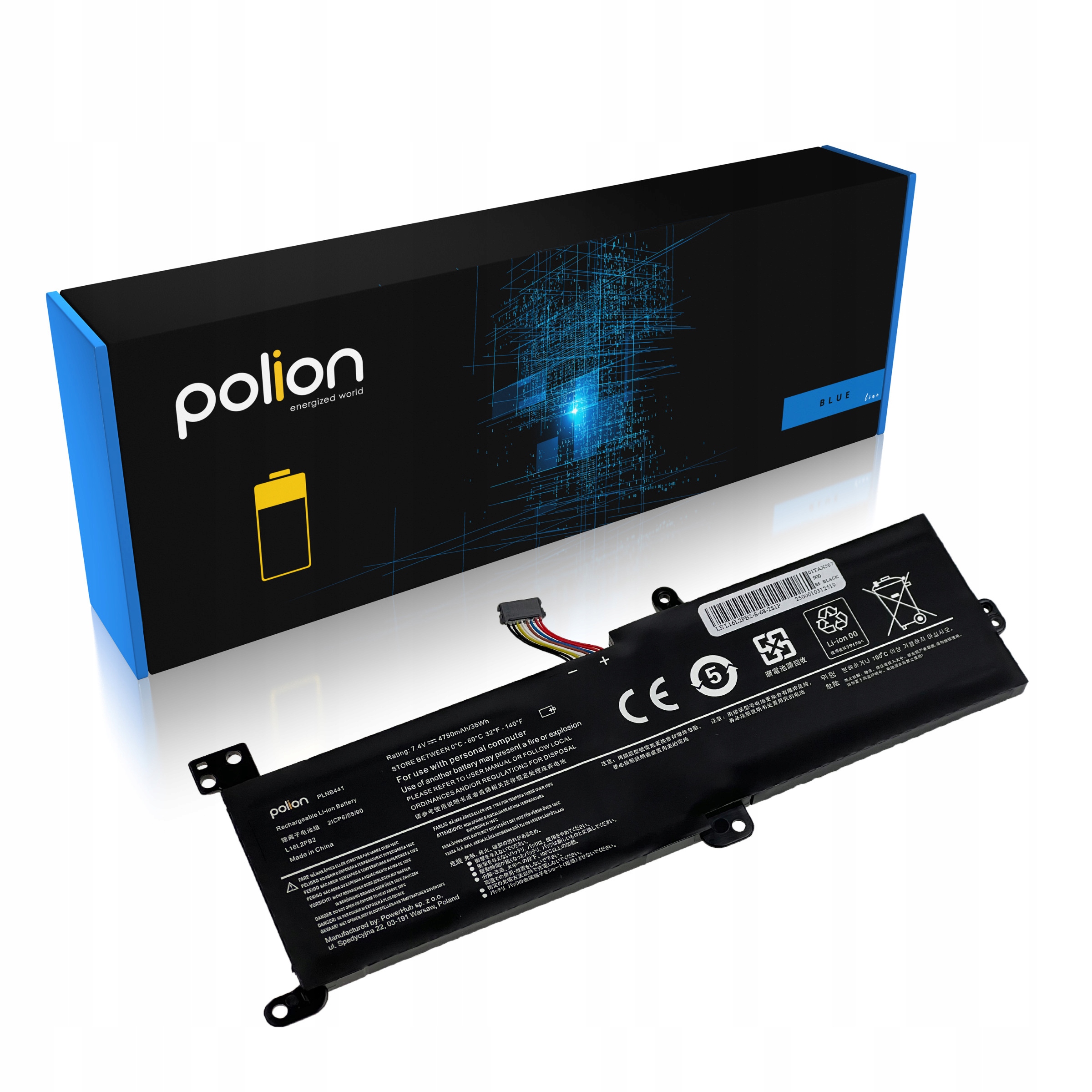 Baterie L16M2PB1 L16M2PB2 pro notebook Lenovo IdeaPad 320