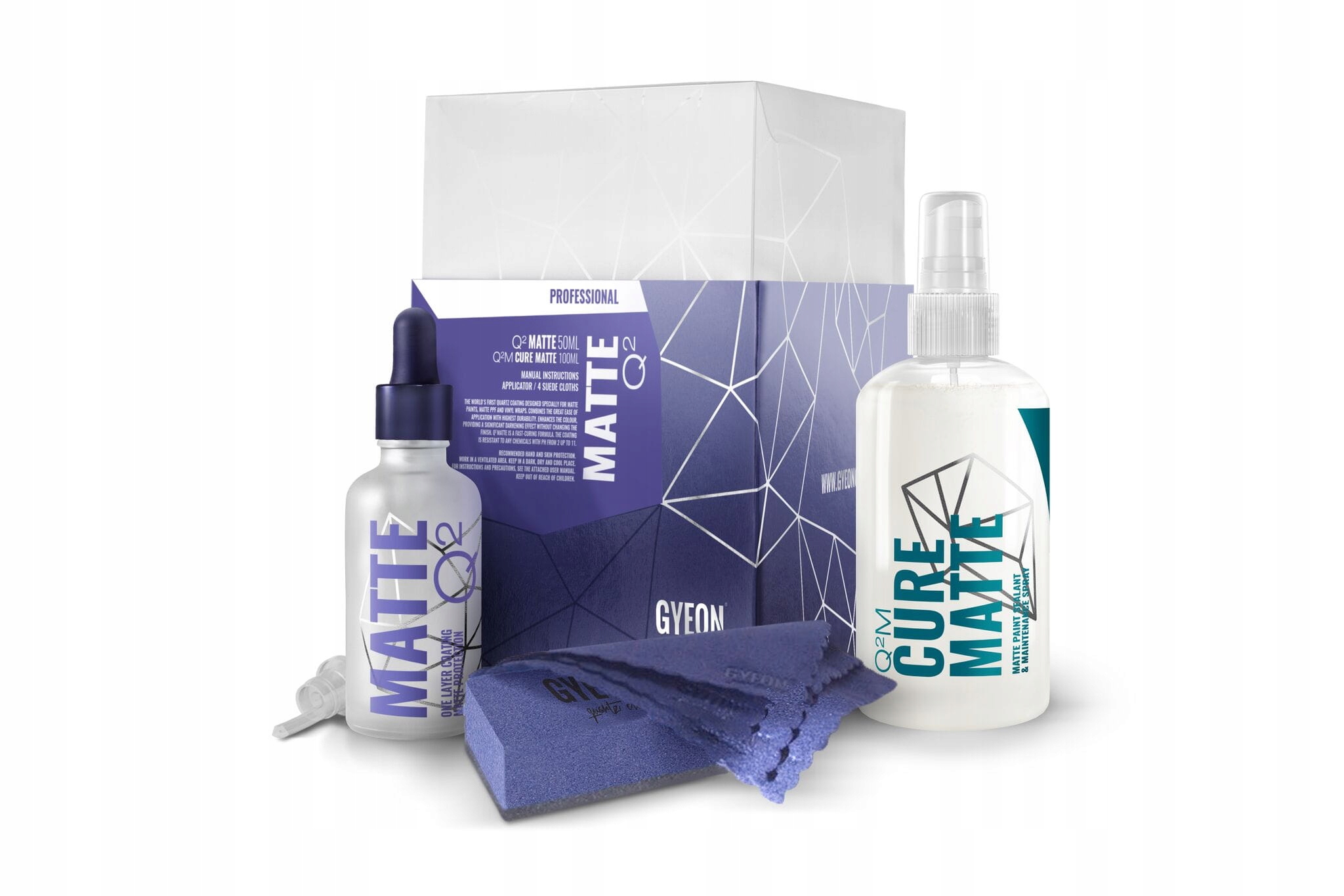 GYEON Q2 Matte Kit 50ml powłoka do matowych lakierów