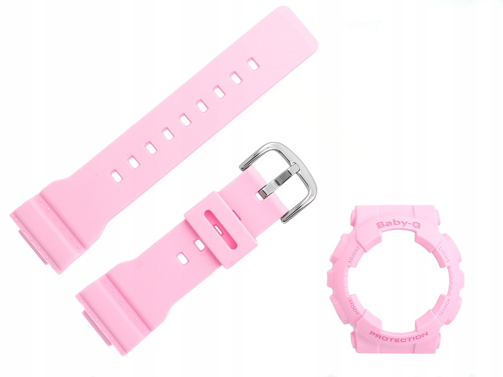 Pásek a náramek pro hodinky Casio BA-110 BA-110-4A1 komplet růžový, originální