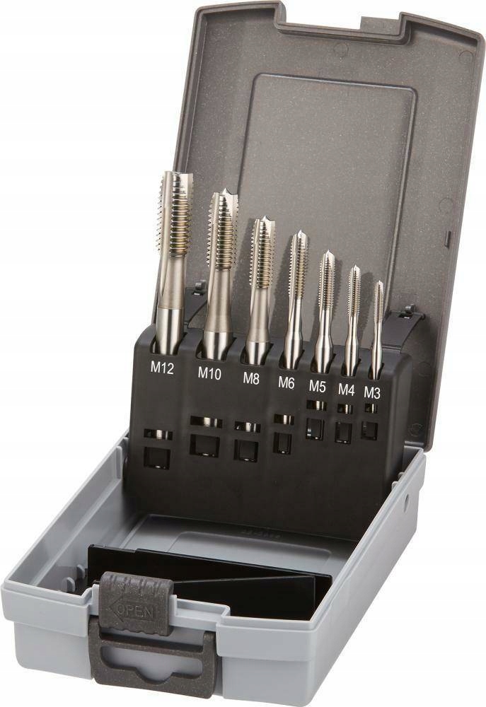Sada strojních závitníků Hsse DIN371/376, tvar B M3-M12 Fortis