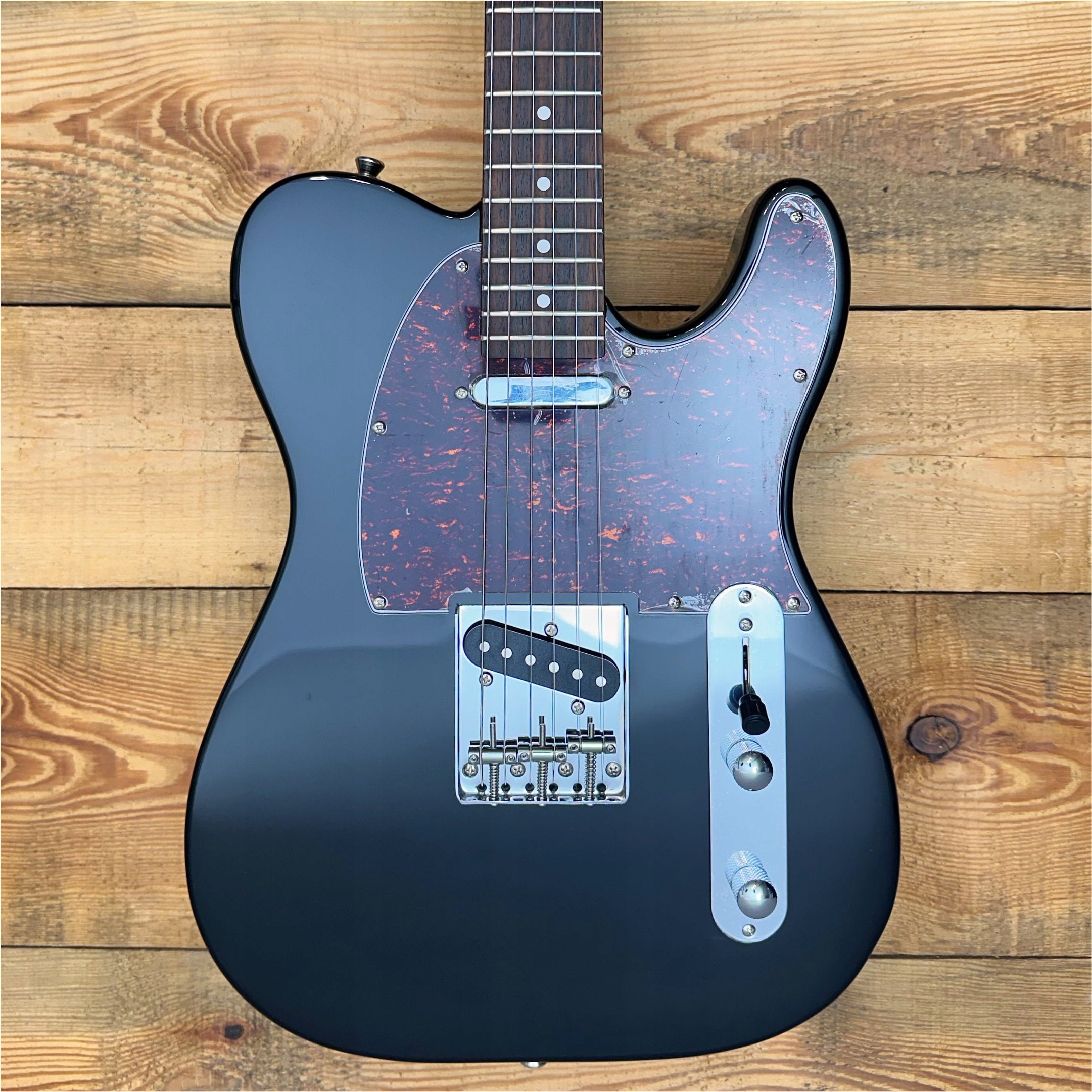 Aria TEG-002 Ttbk Tortoise černá elektrická kytara telecaster