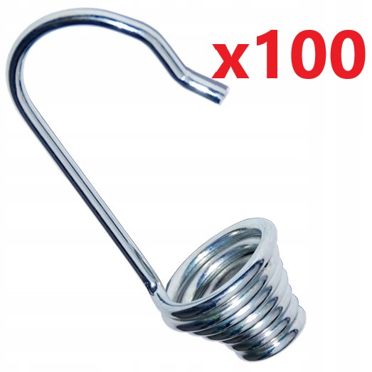 

hak sprężynowy sprężyna ekspandora fi 8, 100 szt.