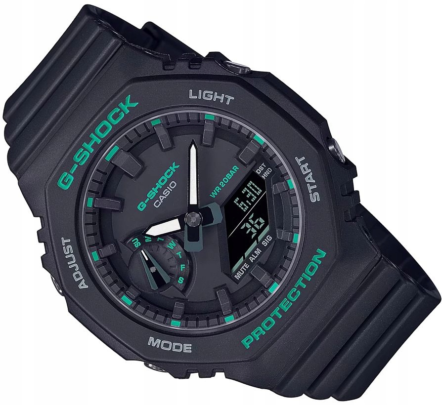 Sportovní Dámské Hodinky Casio G-shock GMA-S2100GA-1A WR200 Černé 43 MM