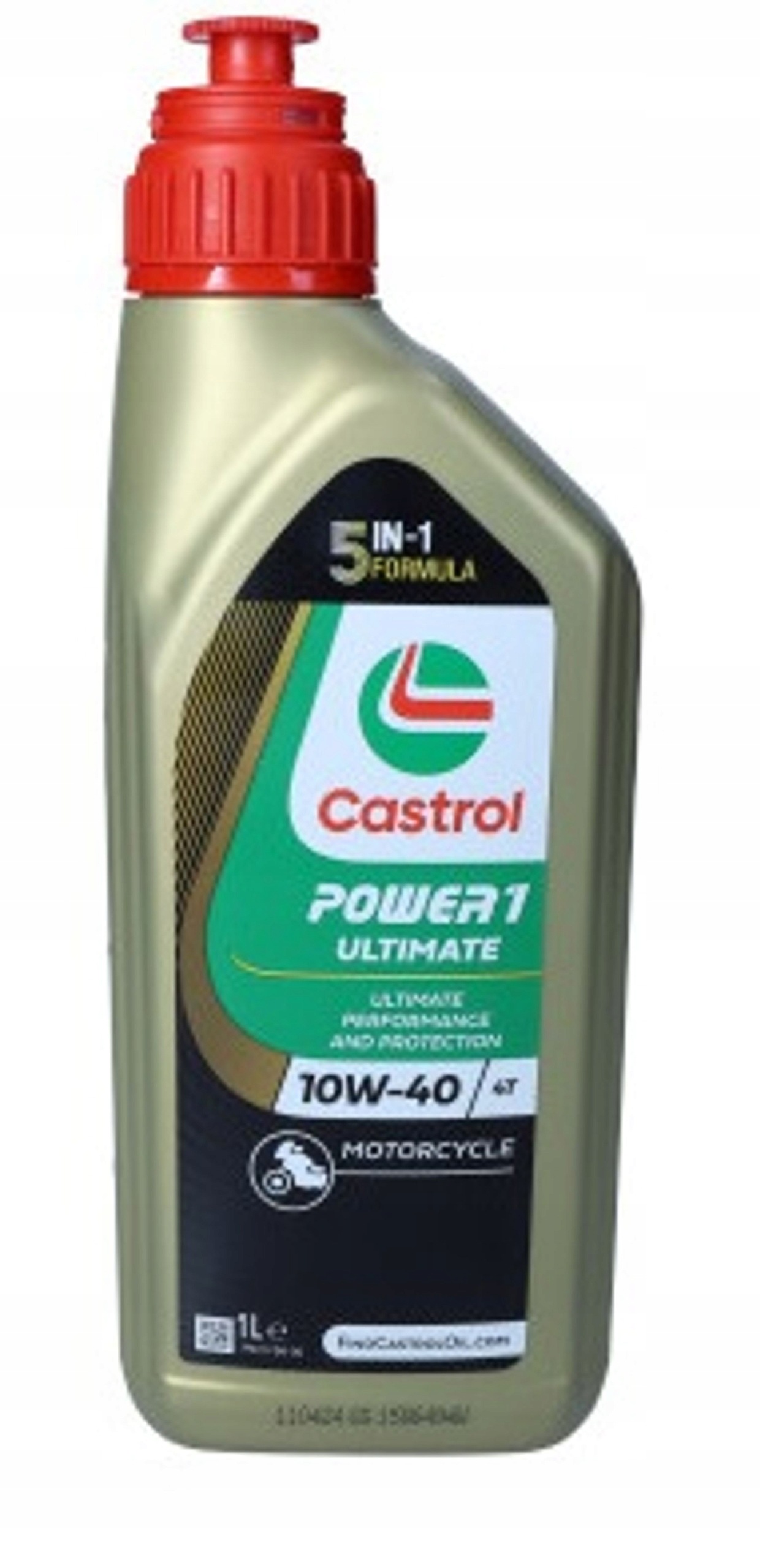 15FFA3 Olej Castrol 10W40 1L POWER1 Ultimate 4T Motocykle