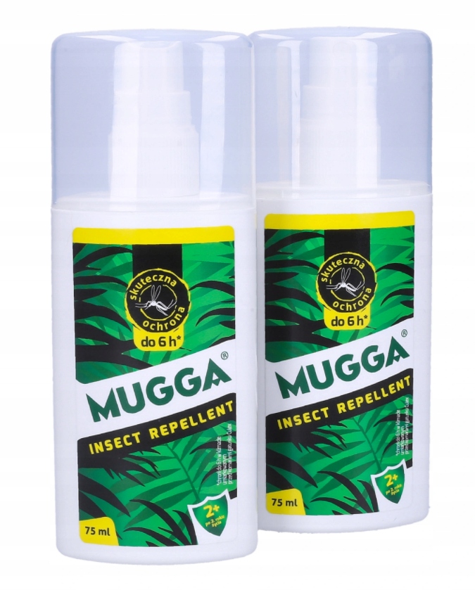 

Zestaw Rodzinny Na Komary I Kleszcze X2 Mugga Deet